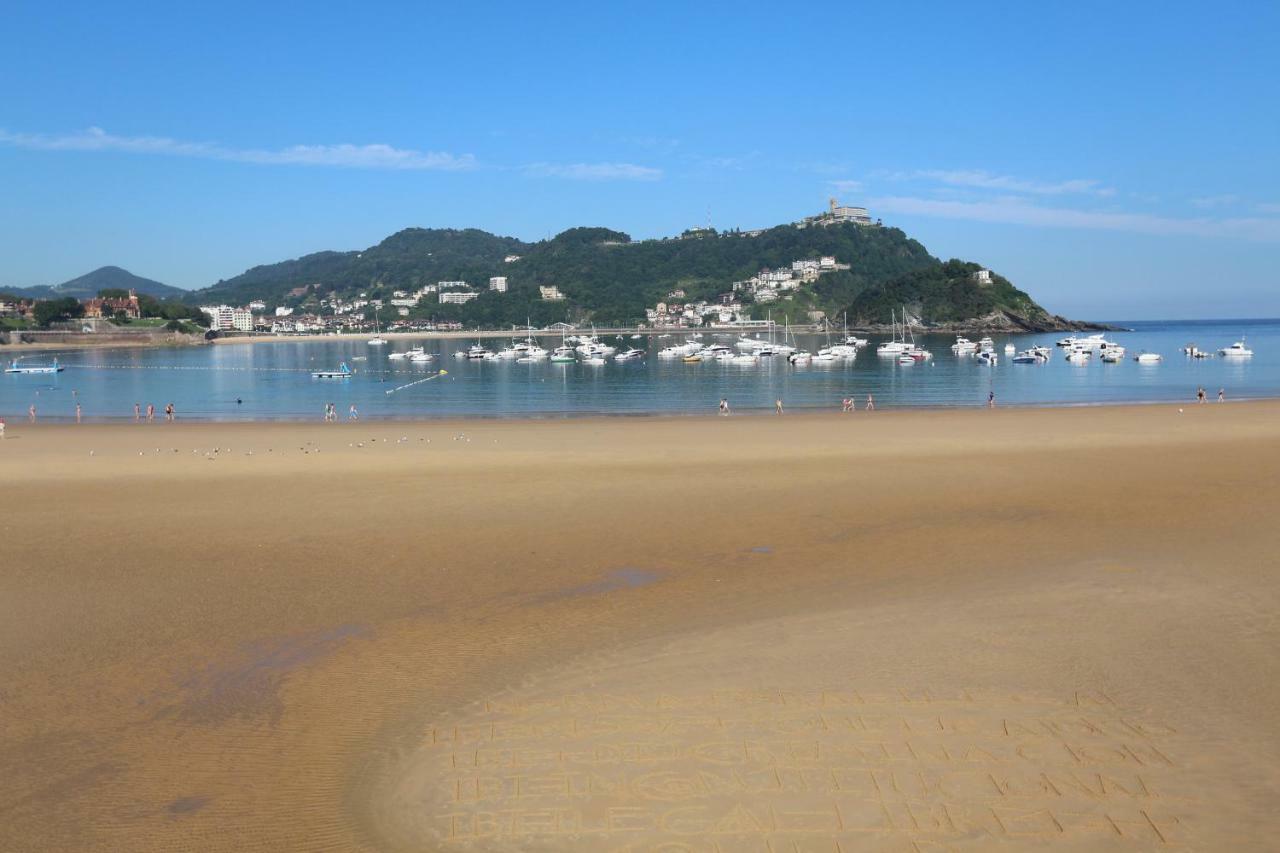 Modern & Spacious Apartment Near La Concha Bay San Sebastián Eksteriør bilde